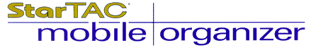 StarTAC mobile organizer